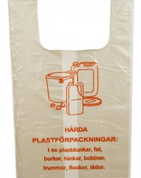 Plastsäck transparent RETURPLAST